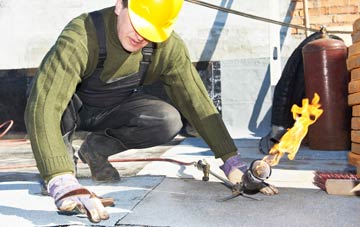 Orkney Islands flat roof construction